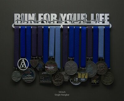 Run For Your Life Medal Display
