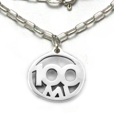 100 Mile Necklace Sterling Silver