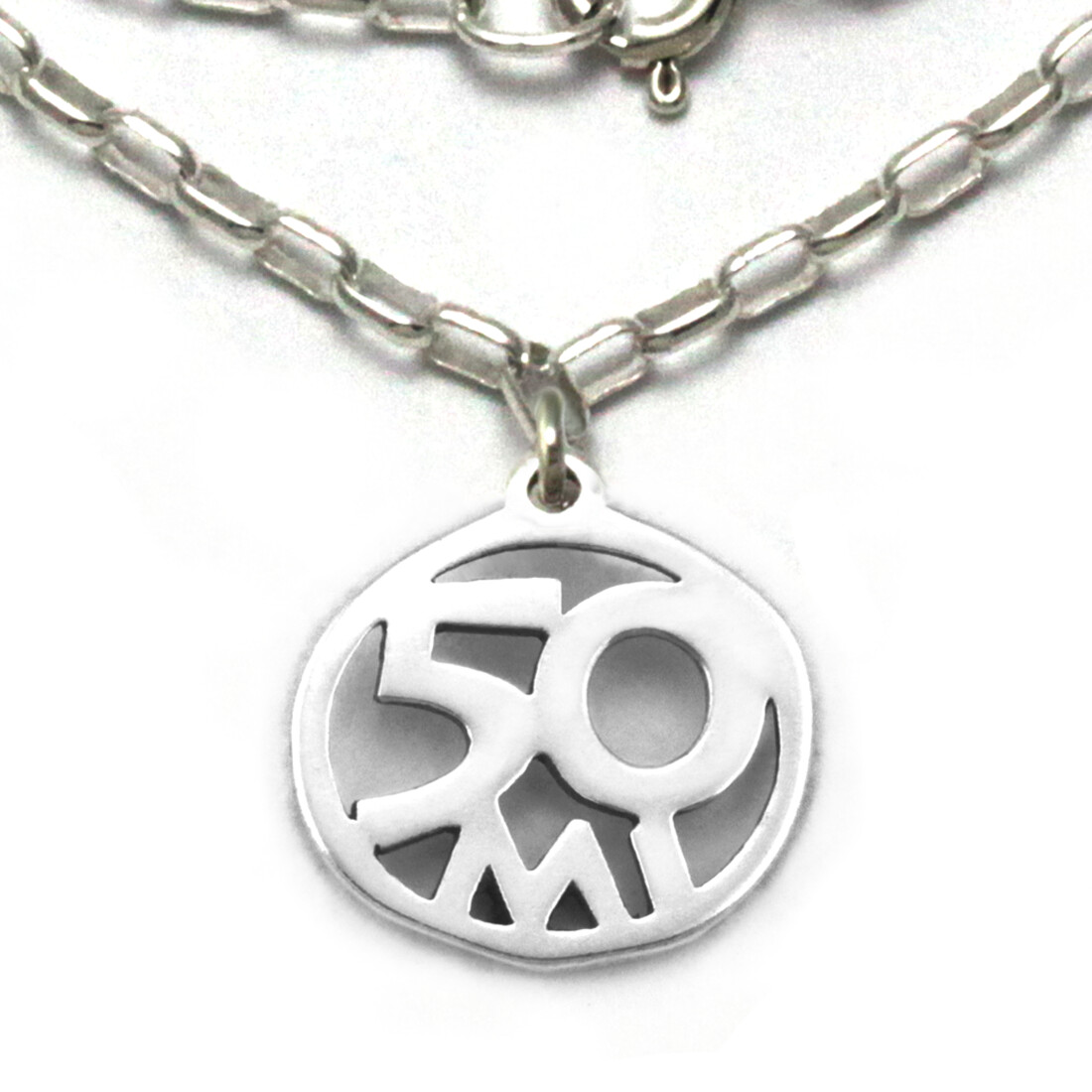 50 Mile Necklace Sterling Silver