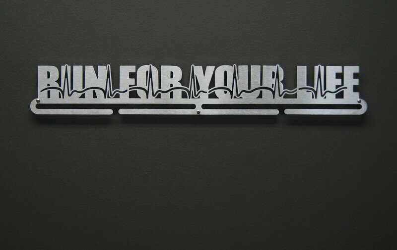 Run For Your Life Medal Display