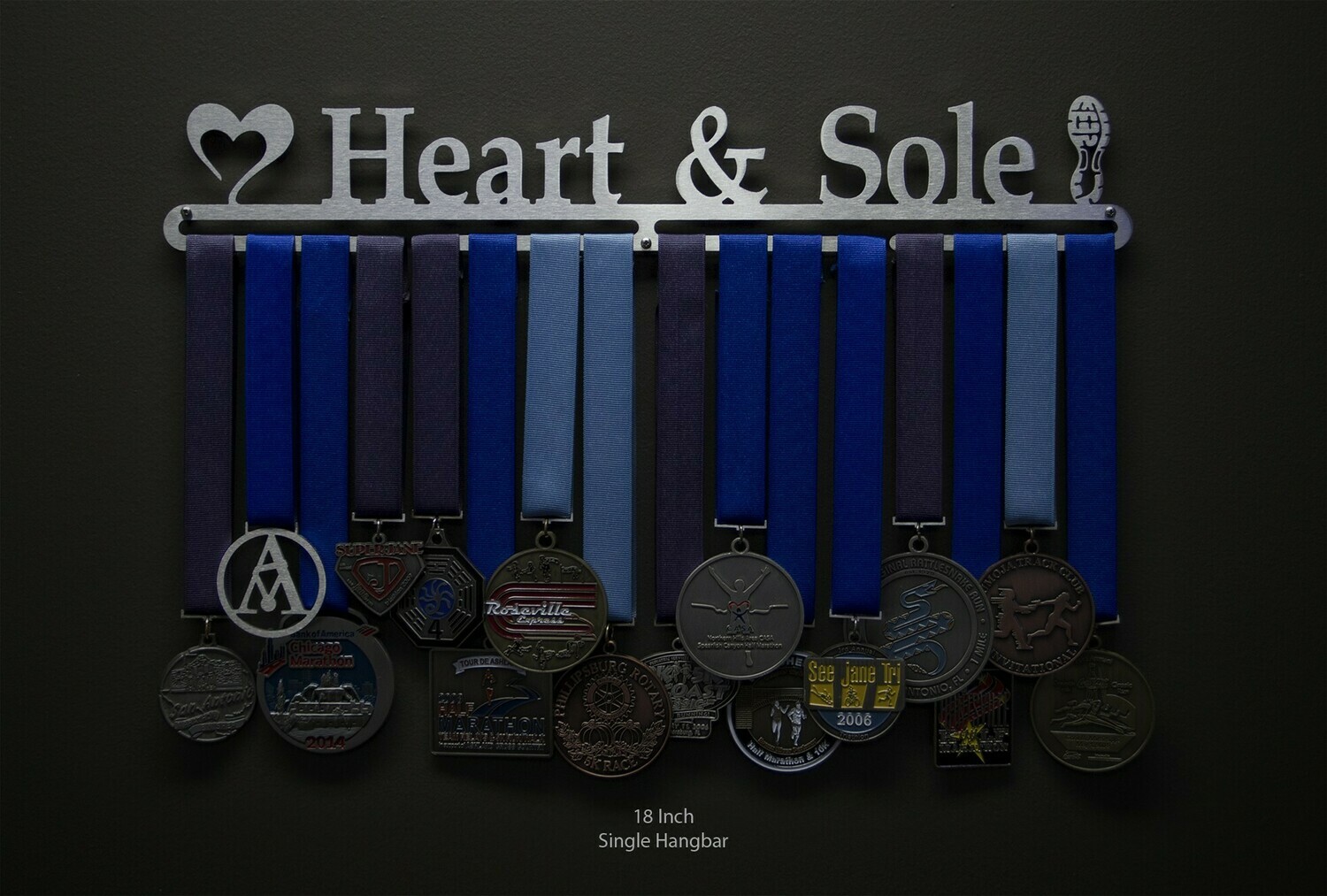 Medal Hanger Heart And Sole