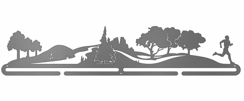 Medal Holder Trailscape - Male