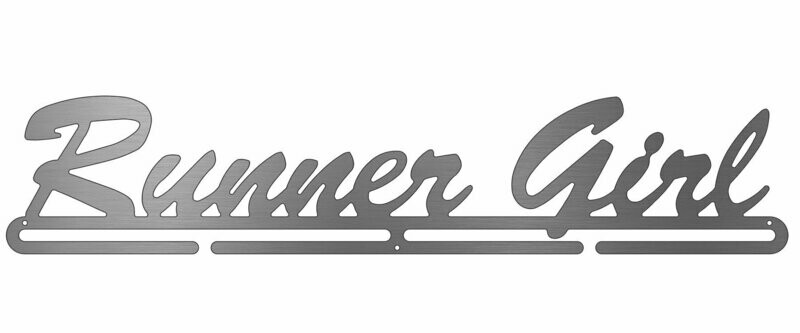 Runner Girl Medal Hanger