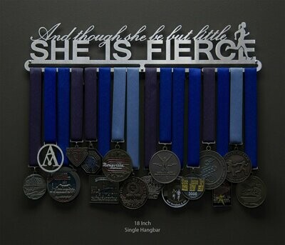 Medal Hanger And Though She Be But Little, She Is Fierce