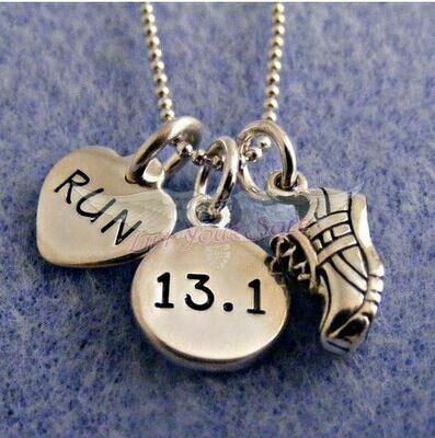 I Love To Run Thirteen Point One! Necklace