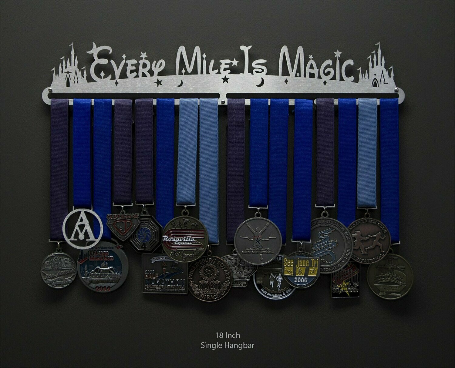 Medal Holder Every Mile Is Magic
