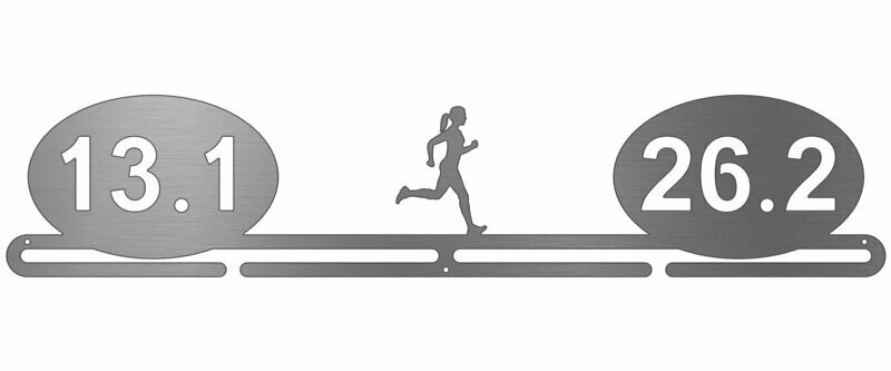 13.126.2 Female Runner Medal Display