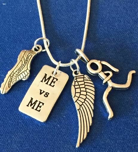 Running Necklace Me vs. Me