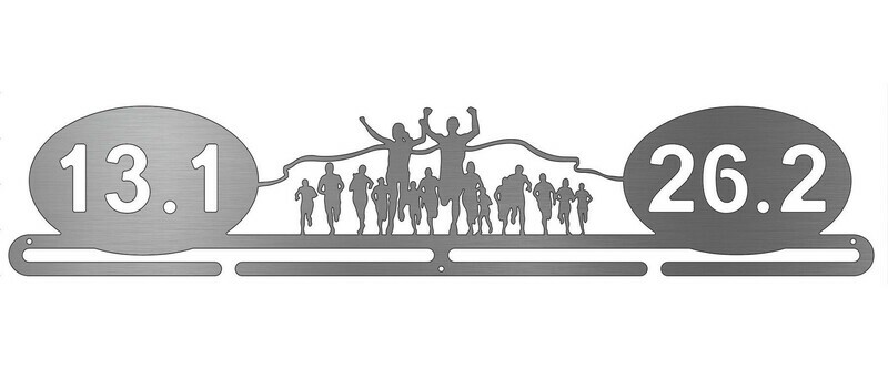 13.1 26.2 Runner Group Medal Hanger
