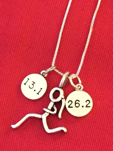 13.1 Runner Girl 26.2 Necklace