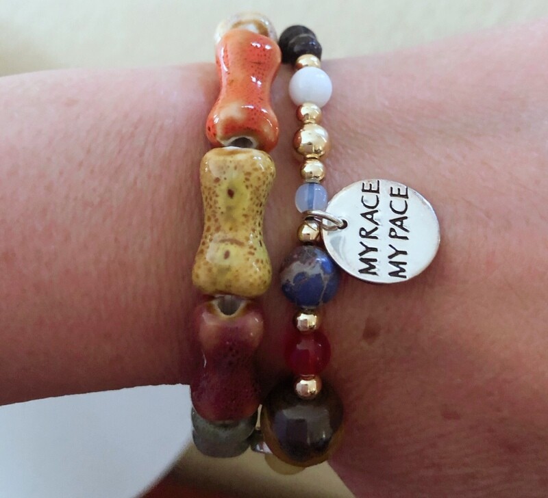 Adjustable Charm Bracelet - My Race My Pace