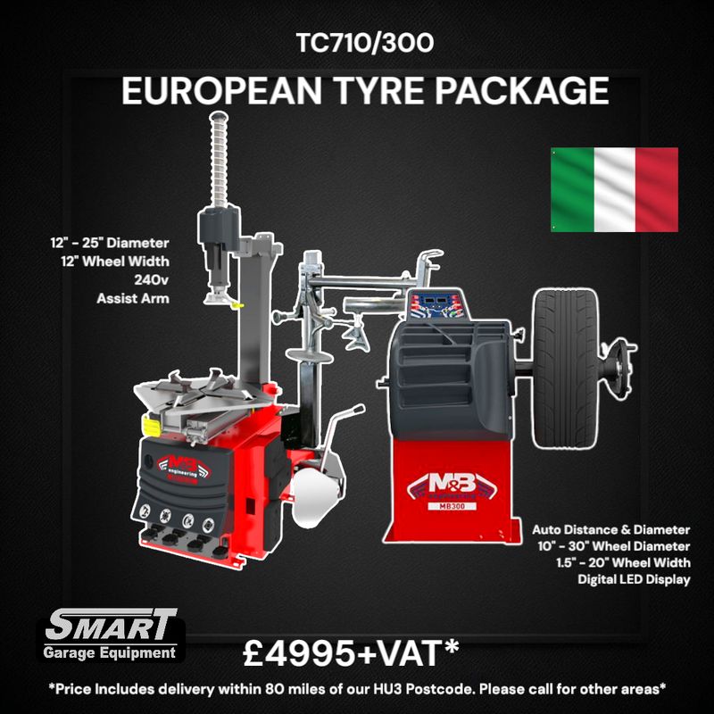 TC710/300 Tyre changer and Wheel balancer