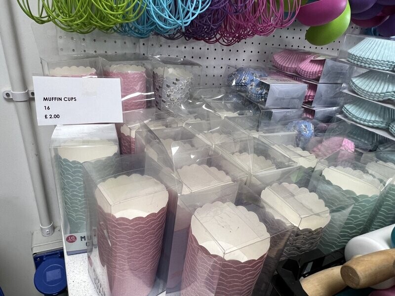 Muffin cups 16 pieces