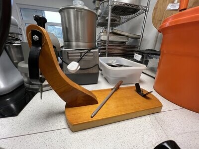Wooden Parma ham stand