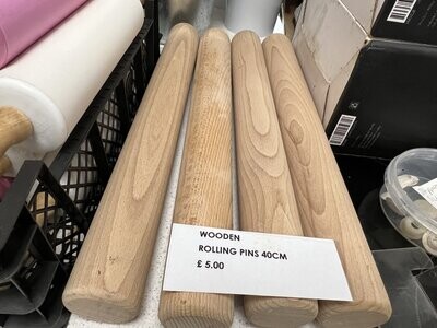 Wooden Rolling Pins 40cm
