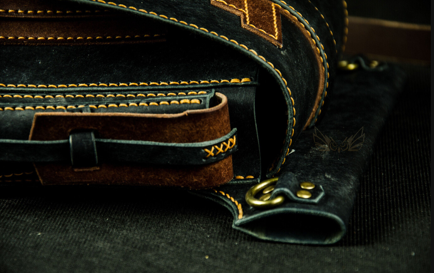 The Winged Biker Hip Bag