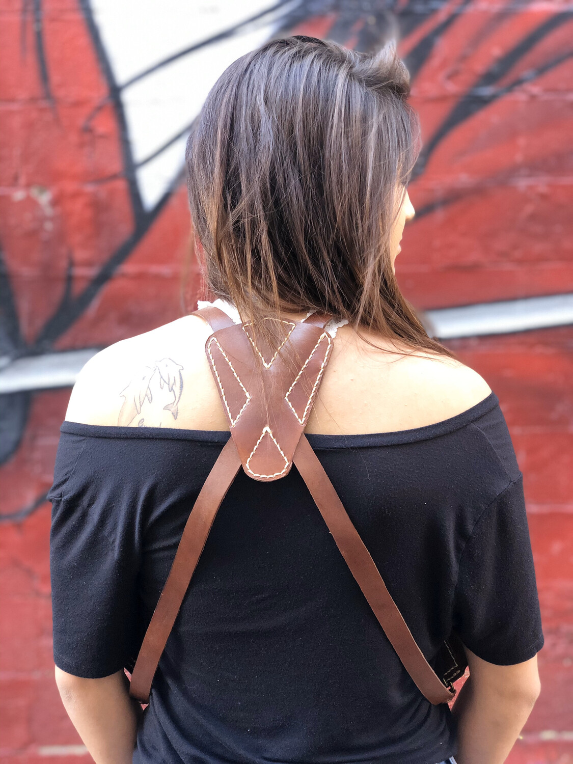 Double Crossover Shoulder Traveling Holster (In Stock)