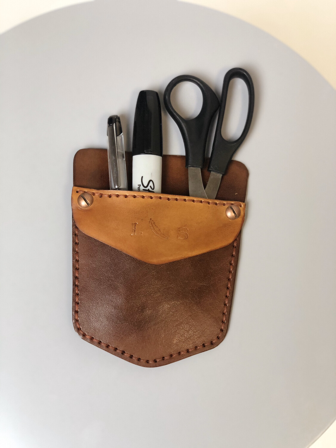 Leather Tool Pocket Protector-Small (In Stock)