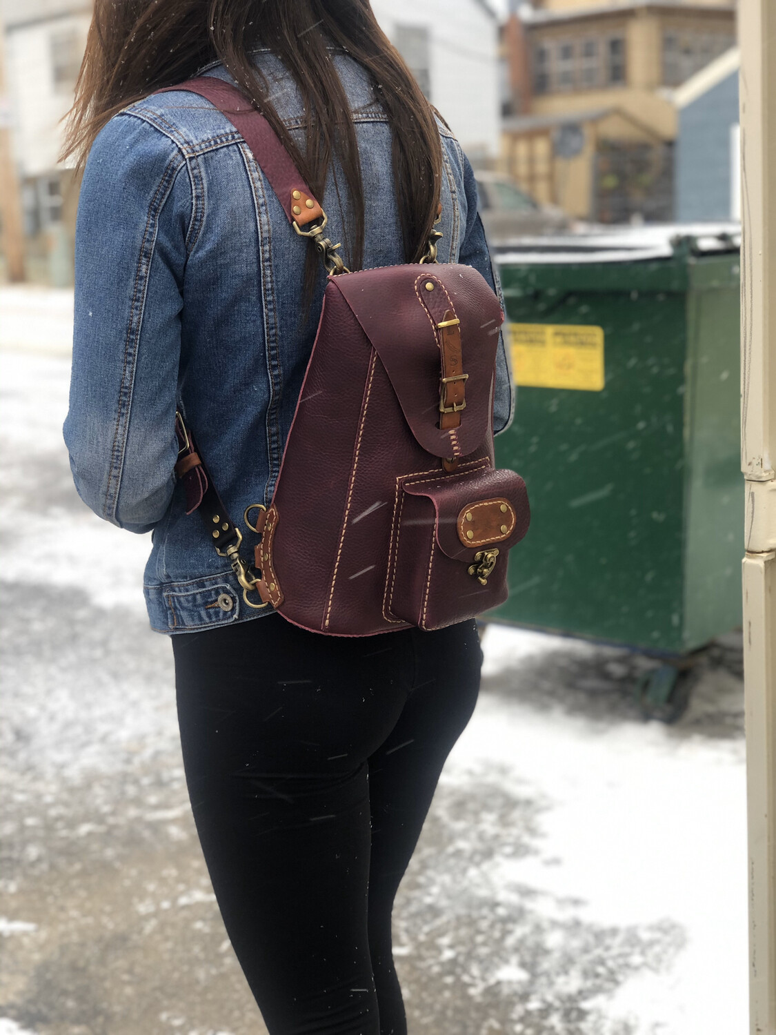 Leather Backpack (Design Your Own)