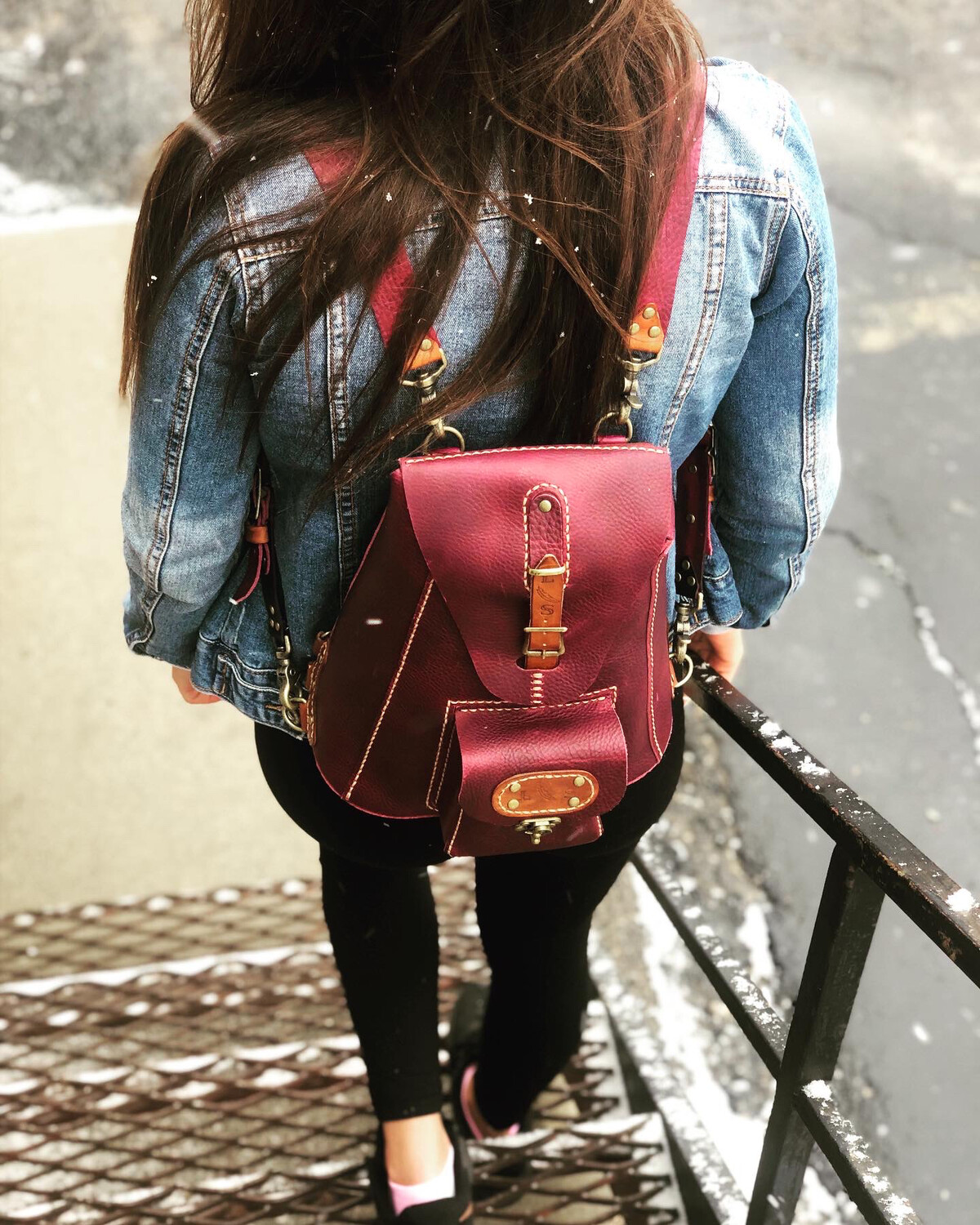 Leather Backpack (Design Your Own)