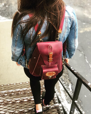 Leather Backpack (Design Your Own)