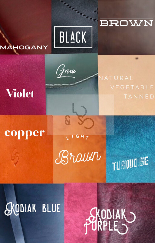 Leather Color Swatches