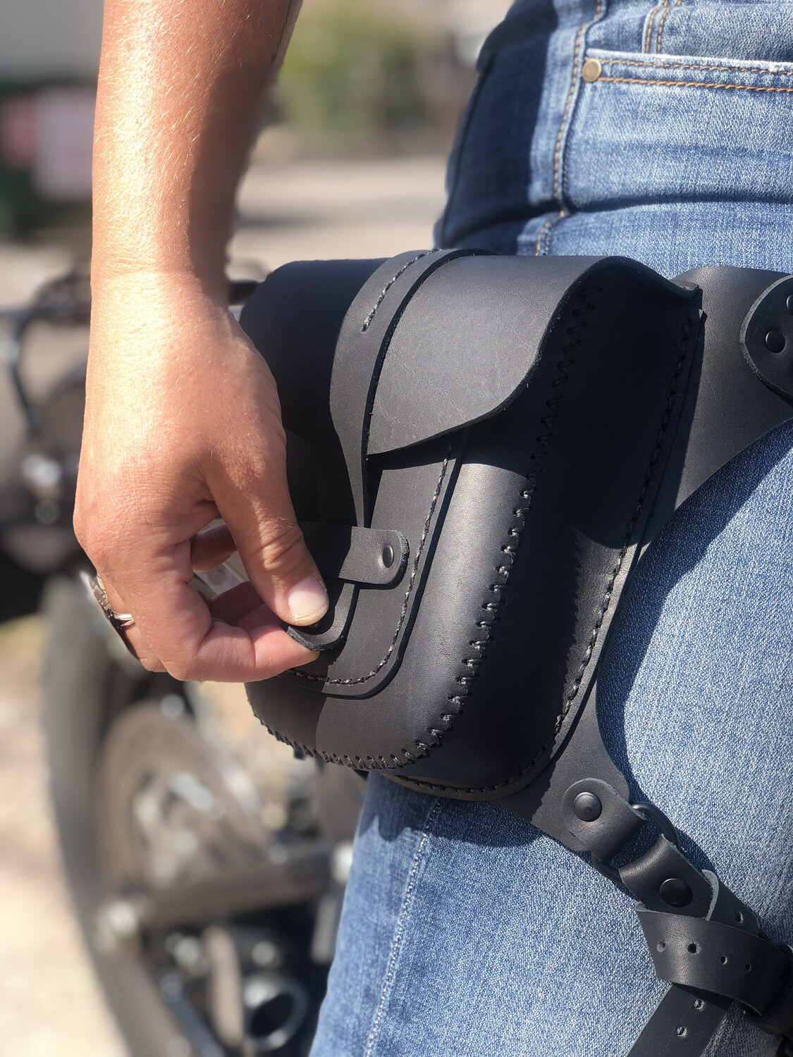 Hip Bag W/ Leg Strap