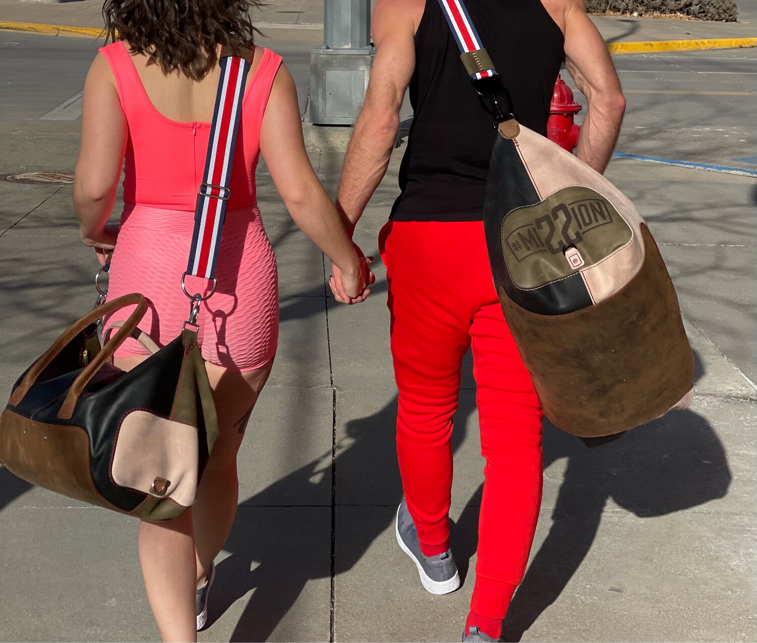 Camouflage|The Real American Hero Duffle Bag