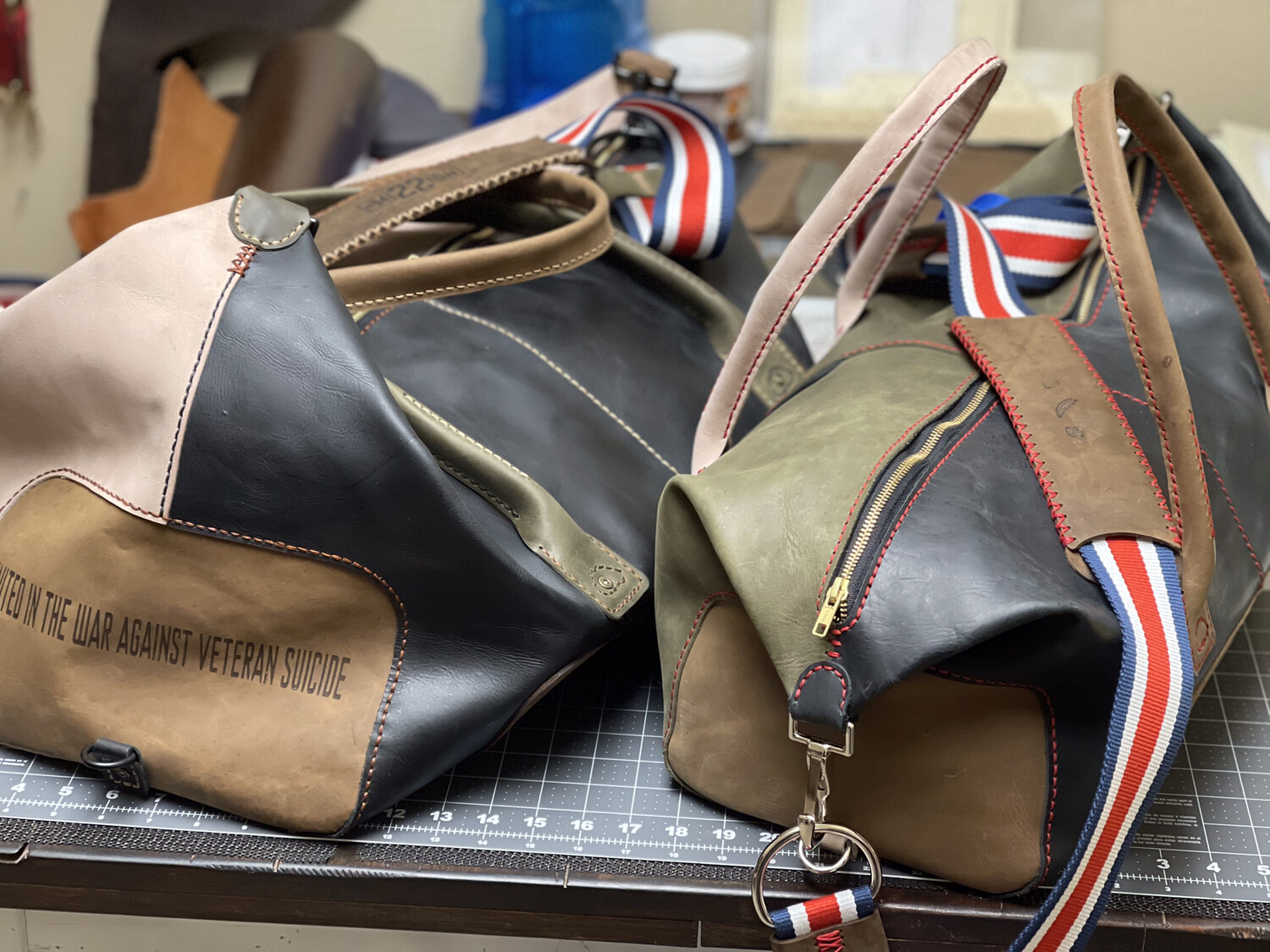 Camouflage|The Real American Hero Duffle Bag