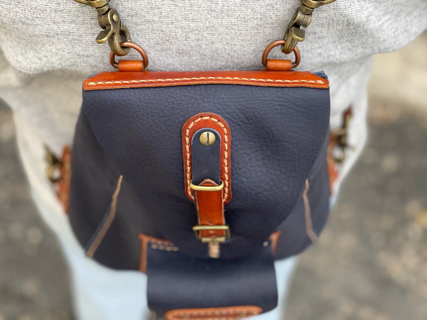 Leather Backpack (Design Your Own)