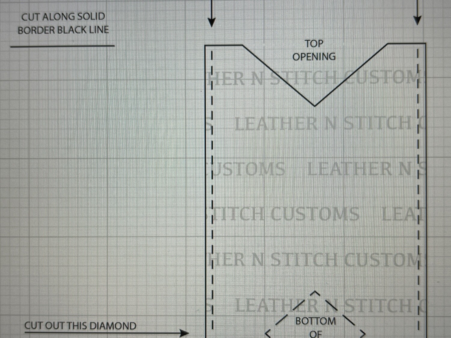 SLIM WALLET SINGLE SLOT LEATHER PATTERN. PDF