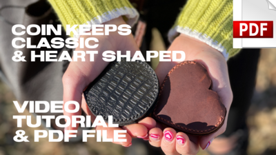 CLASSIC &amp; HEART COIN KEEP_COIN PURSE LEATHER PATTERN.PDF