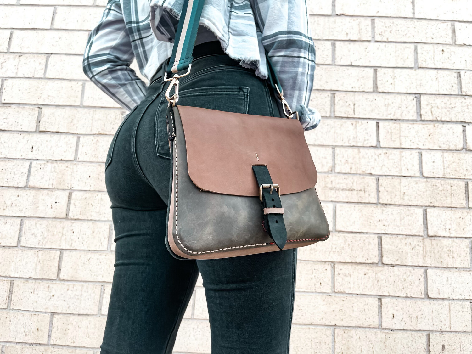 Snap Flap Ladies Purse Handmade|Magnet Snap Closure