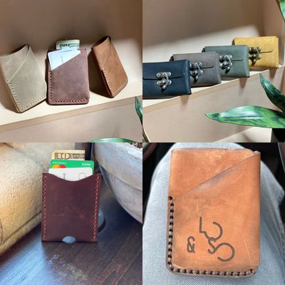 Minimalist Wallet Leather Workshop Ticket DEC 06 2024 - DJ | Leather n Stitch Customs