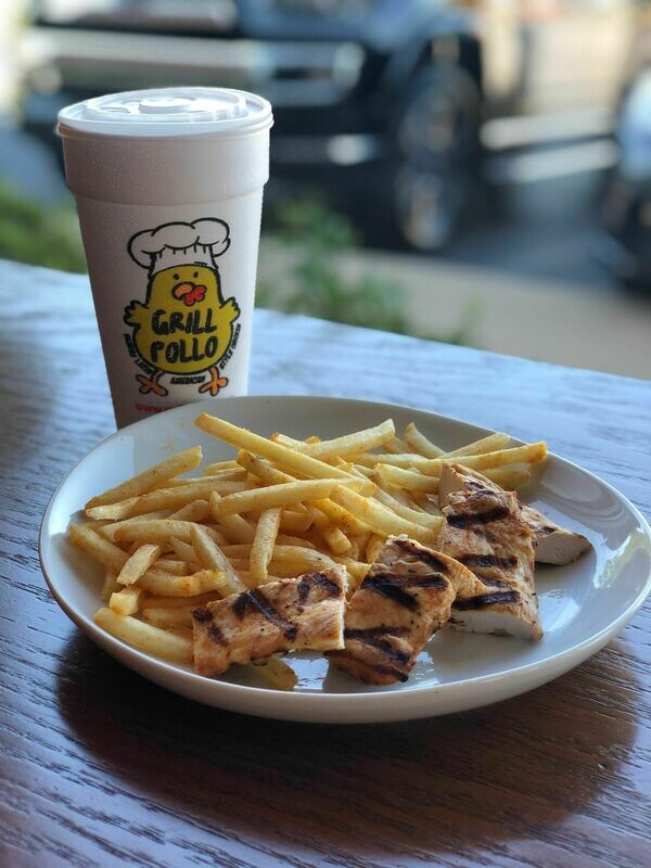 Kids Meal - 4 PC Grilled Chicken Nuggets