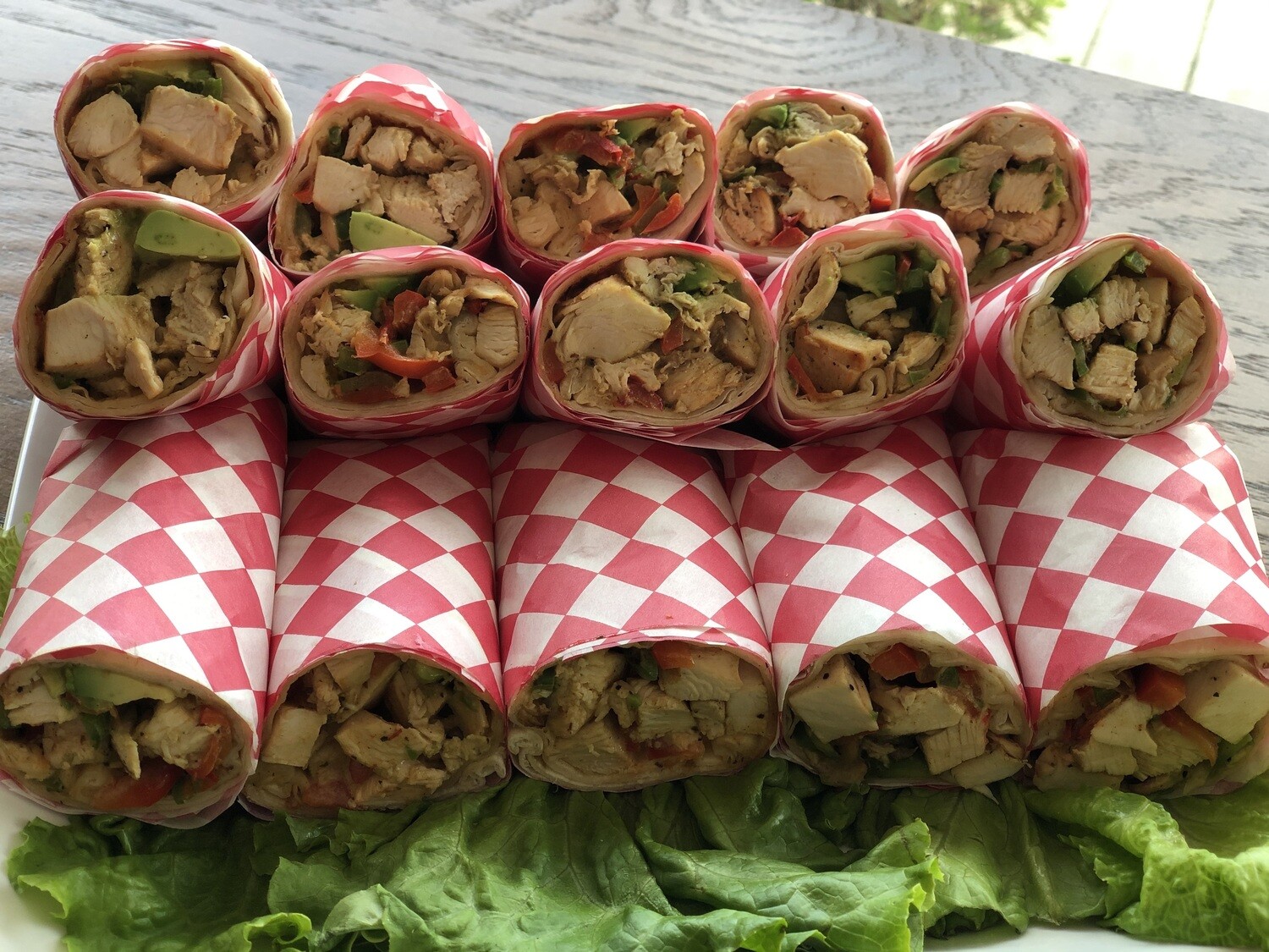 Chicken Avocado Tortilla Wrap