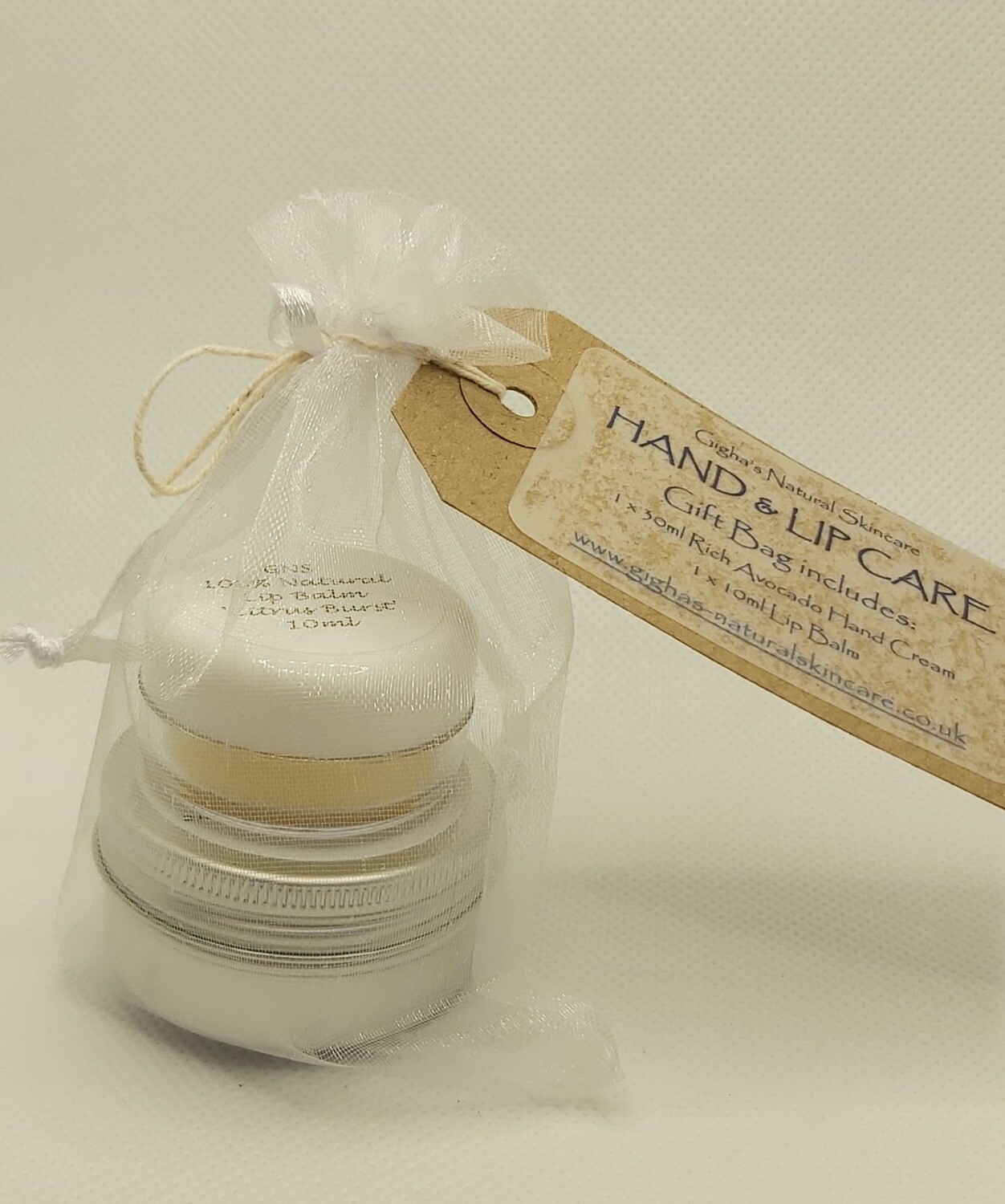Hand and Lip Care gift bag