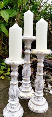 Set of 3 Candlesticks