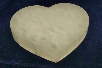 Selenite Heart