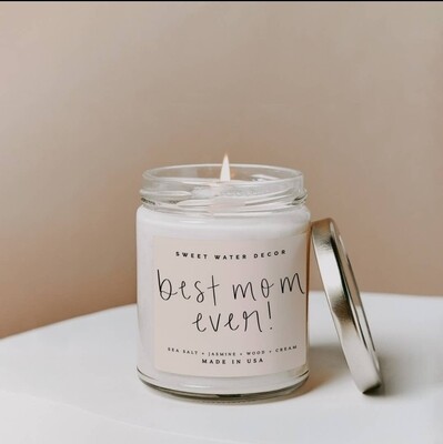 Best Mom Ever Soy Candle