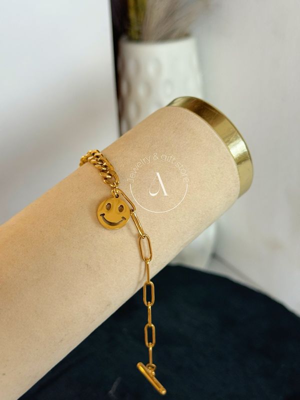 Smile Charm Bracelet