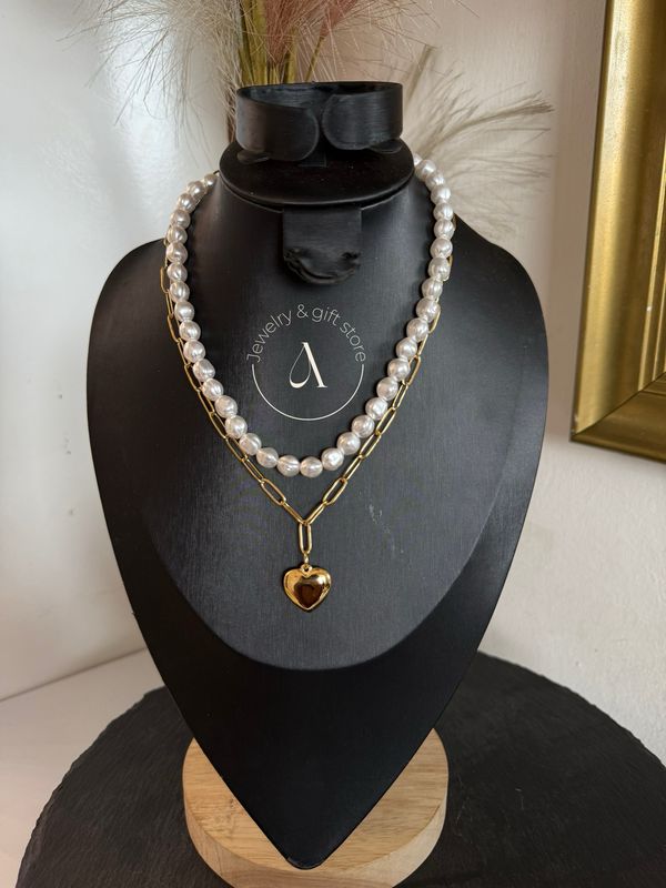 Pearl Layered Necklace