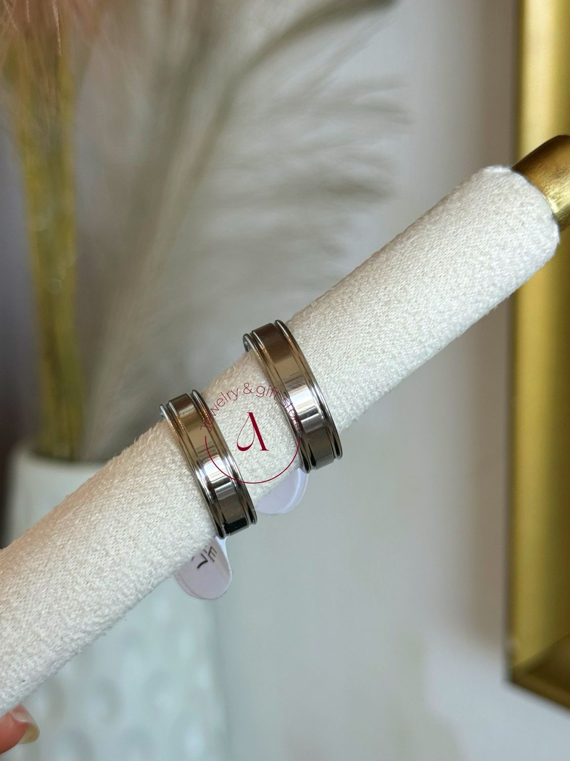 Silver X Ring