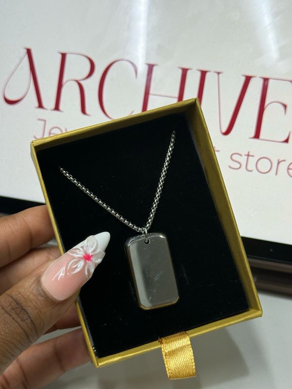 Malik Silver Necklace