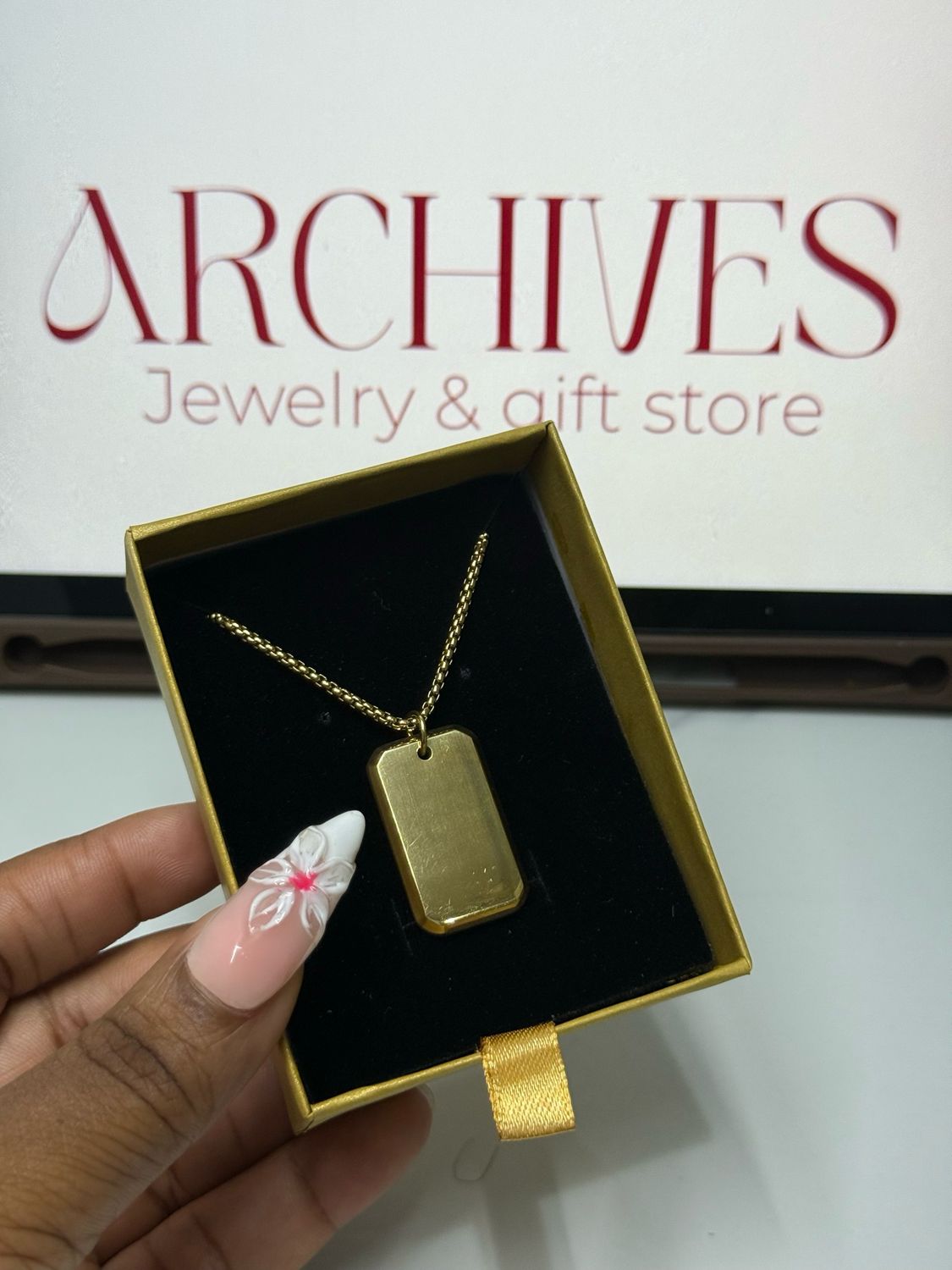 Malik Gold Necklace