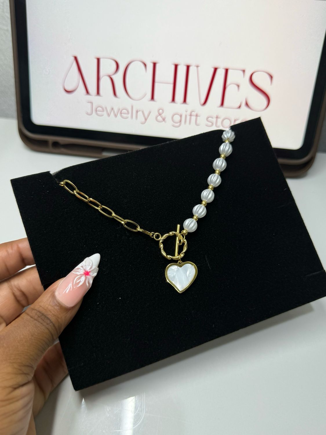 Prisy Pearl Necklace
