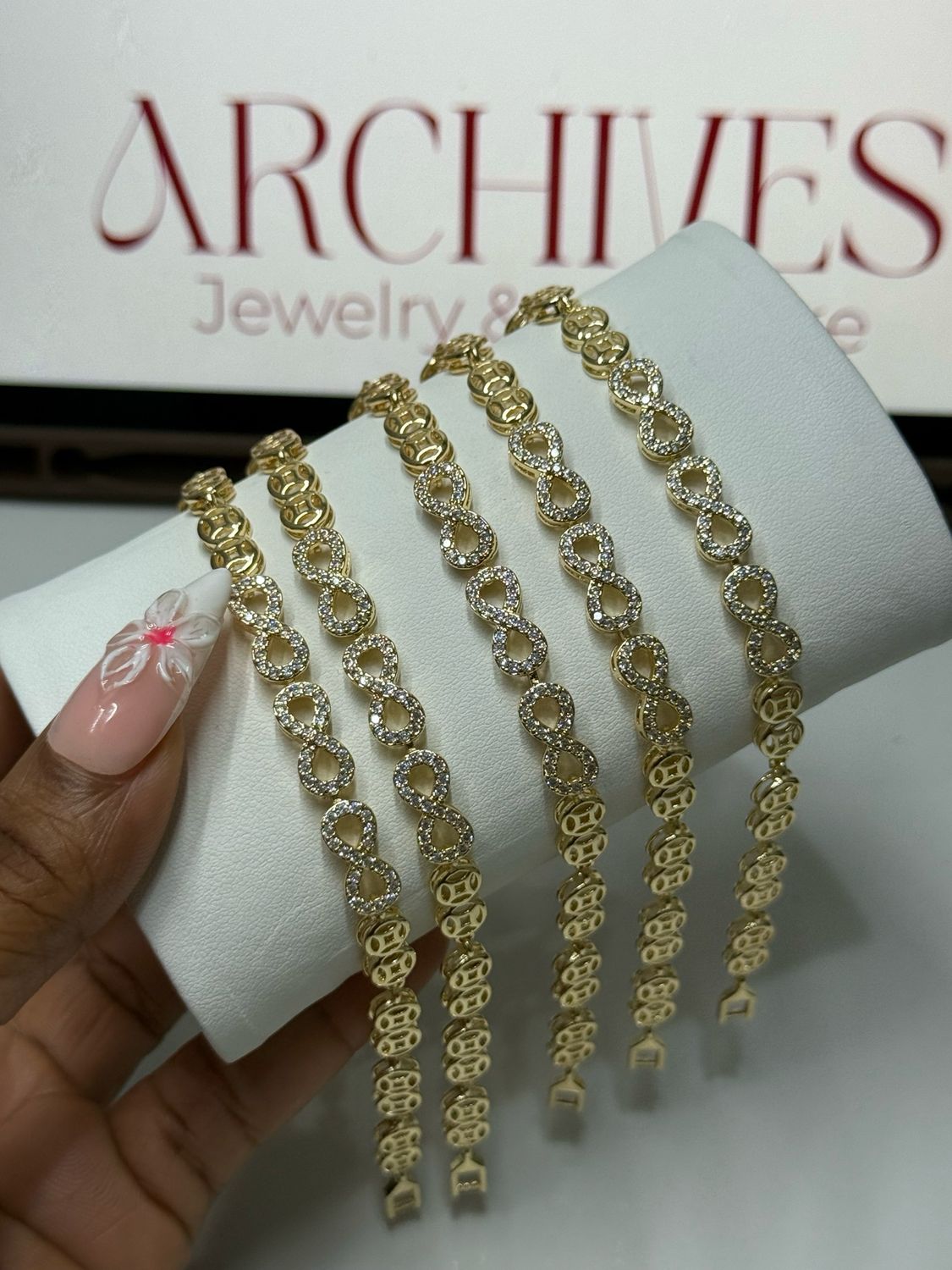 Infinity Crystal Bracelet