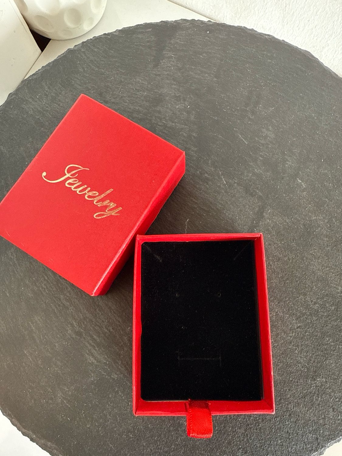 Small Jewelry Inscribed Box
