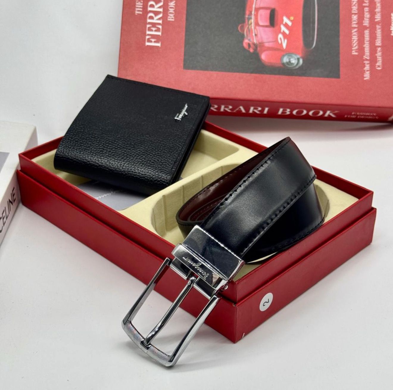 Belt And Wallet Set