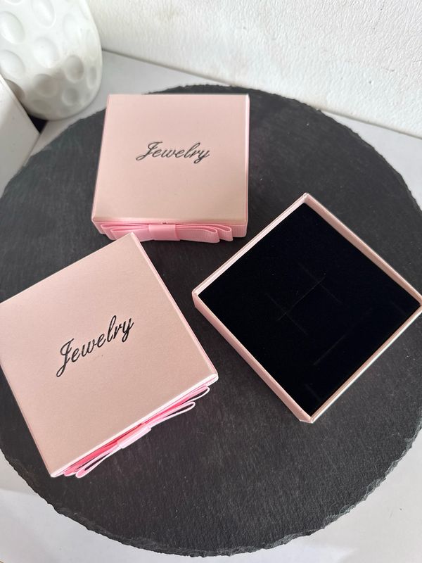 Pink Jewelry Inscribed Box